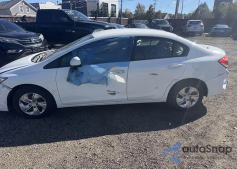 2013 Honda Civic Lx z USA, uszkodzony, nr VIN 19XFB2F59DE061542